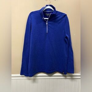 Banana Republic Mens Pull Over with Polartec Blue Size L